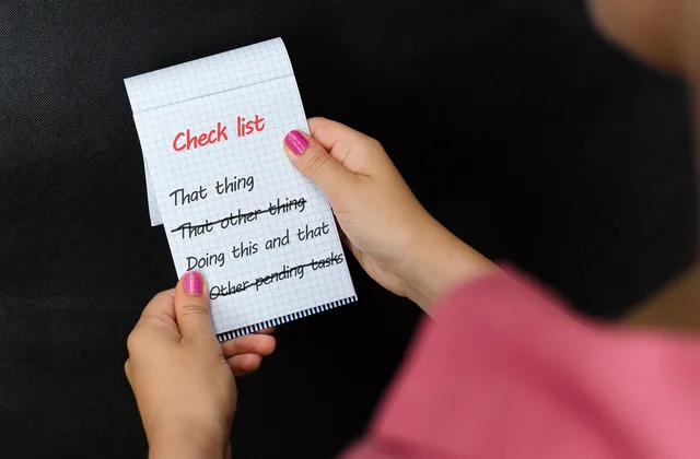 checklist, tasks, notepad, note, items, paper, priorities, organization, list, closeup, checklist, checklist, checklist, priorities, priorities, priorities, priorities, priorities. Marketing automation advertising rules: six pre-send checks