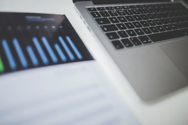 macbook, laptop, computer, technology, charts, graphs, marketing, business, office, desk, gray computer, gray office, gray laptop, gray marketing, gray desk, marketing, marketing, marketing, marketing, marketing. Five marketing automation roles, from service owner to accessibility reviewer